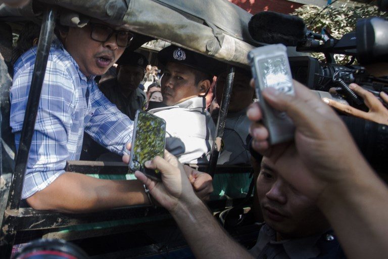 Myanmar court denies bail to Reuters journalists held under secrecy law
