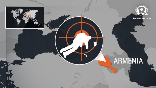 Officer shot in lengthy Armenia hostage drama