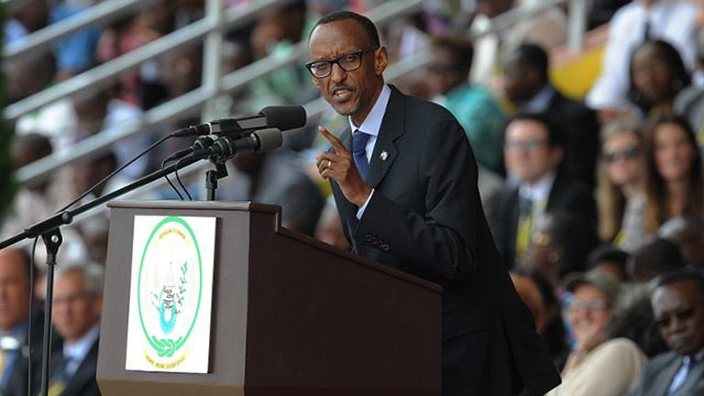 Rwandan President Paul Kagame. Photo by Simon Maina/AFP