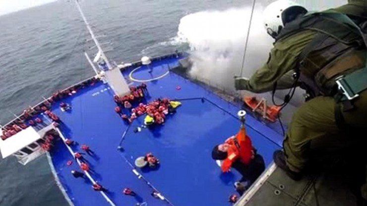 Rescuers battle to help hundreds in burning Italy ferry