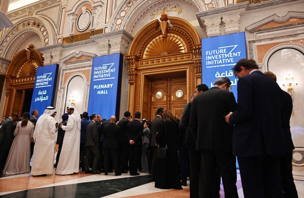 Global leaders, tycoons flock to Saudi ‘Davos in desert’