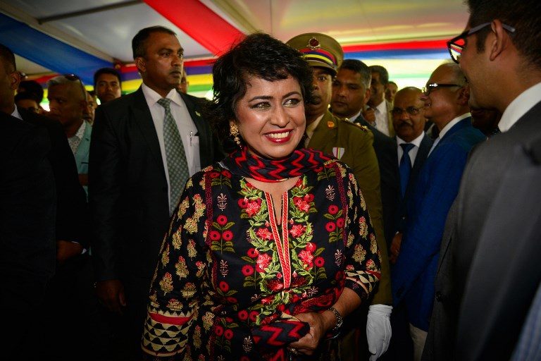 Mauritius president resigns over credit card scandal