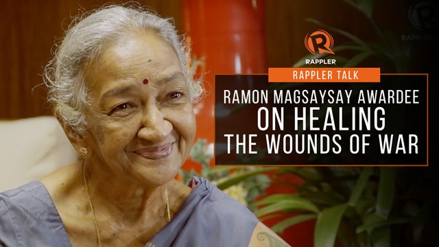 Rappler Talk: Ramon Magsaysay Awardee on healing the wounds of war