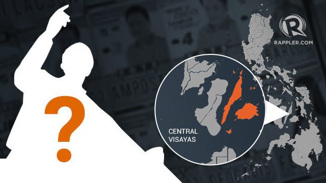 Siapa yang mencalonkan diri di Visayas Tengah