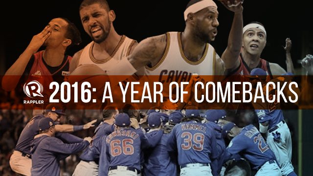 2016 in sports: A year of comebacks