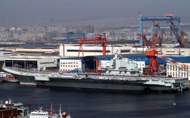 China launches first domestically built aircraft carrier – media