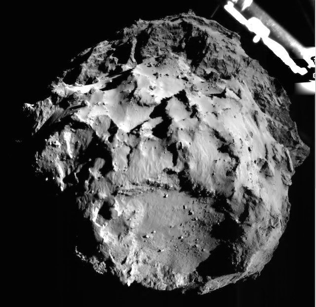 Scientists hope for data after historic but dodgy comet landing