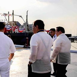WATCH: Duterte commissions Red Cross humanitarian ship