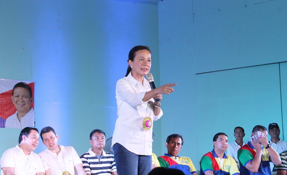 Poe, Escudero promise Quezon: Free education, irrigation