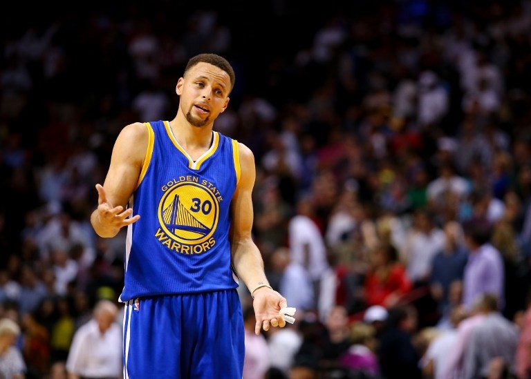 Curry fined $50,000 for hurling mouthguard at official
