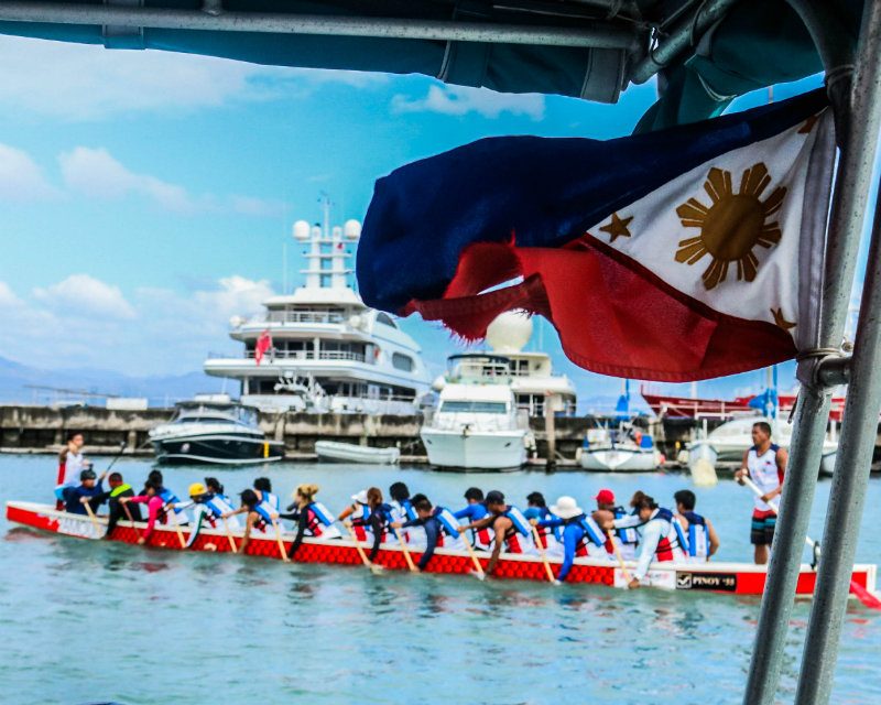 HOIST THE PH FLAG. Beyond financial constraints, the team hopes to compete and represent the country in the 65th Hongkong Paradragon Championships happening in June this year. Photo by: Richale Cabauatan  