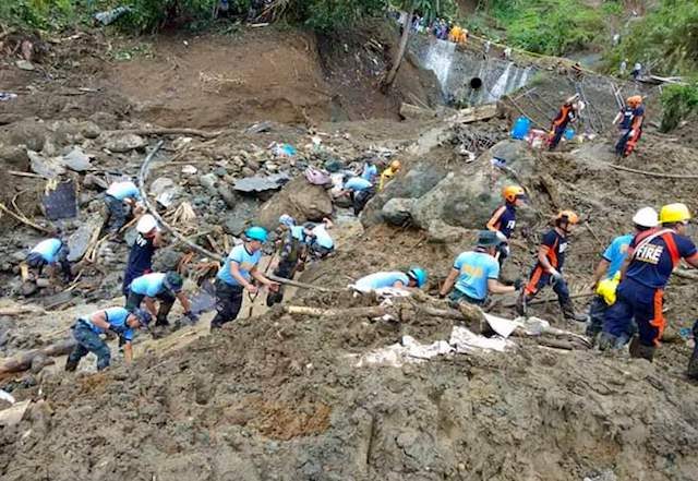 At least 12 bodies recovered from buried DPWH building