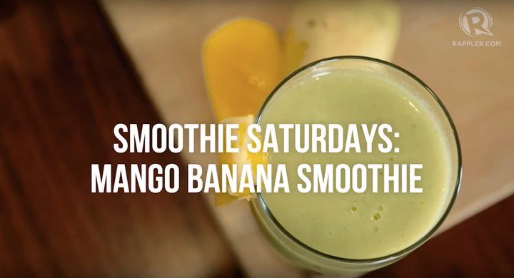 Smoothie Saturdays: Mango banana