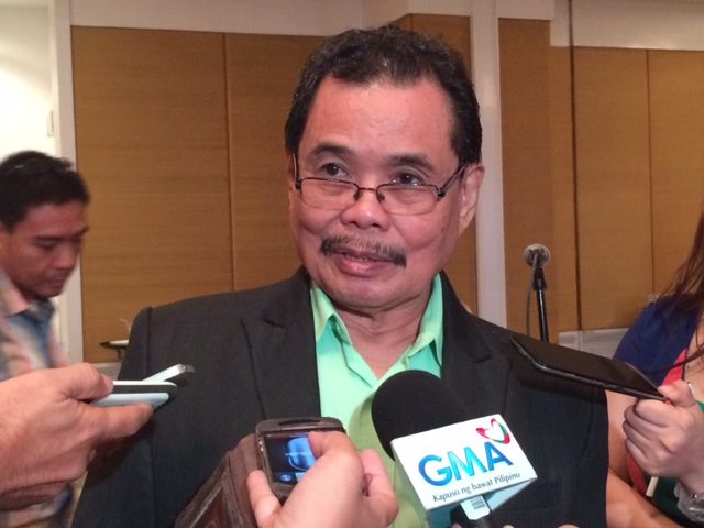 POLITICS. Bangsamoro Transition Commission chairman and Moro Islamic Liberation Front chief negotiator Mohagher Iqbal answers questions from the media after the launch of the Bangsamoro Basic Law primer at EDSA Shangri-la on November 28, 2014. Photo by Rappler