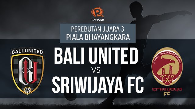 LIVE BLOG: Juara 3 Piala Bhayangkara – Bali United vs Sriwijaya FC