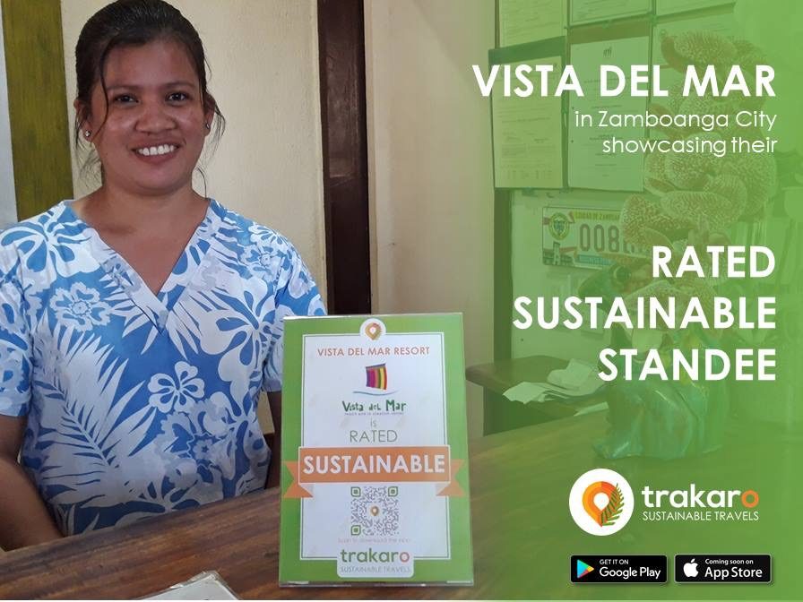 RATED TRAKARO. Vista del Mar, a resort and recreation center in Zamboanga city is rated a sustainable establishment by Trakaro users. 