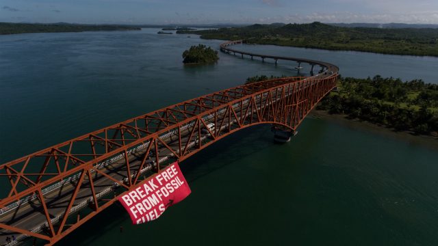 Leyte tells the world to #BreakFree from fossil fuels