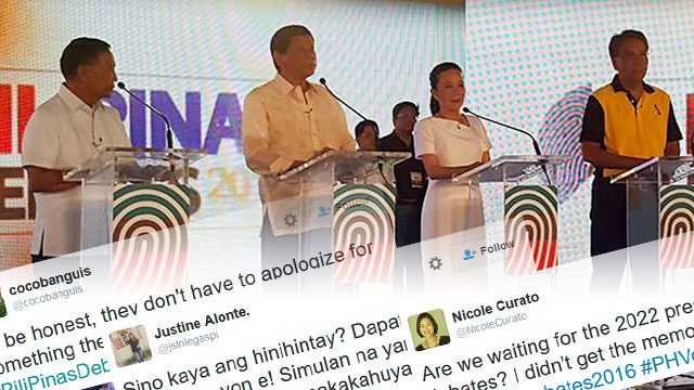 Duterte wins the crowd on social media despite lackluster performance