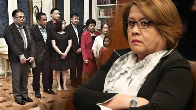 De Lima and her 2 ‘inspirations’ while in jail