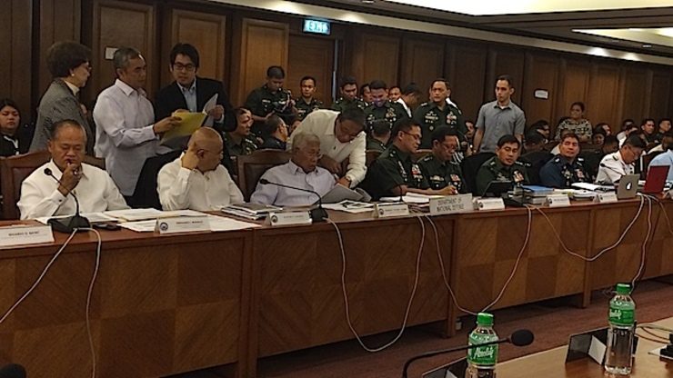 Leftist lawmakers grill DND, AFP officials in budget hearing