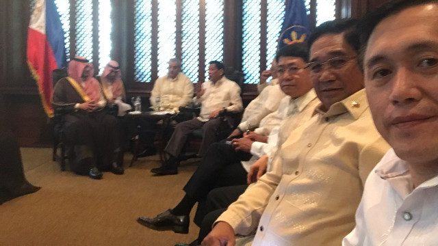 Duterte meets Saudi prince in Malacañang
