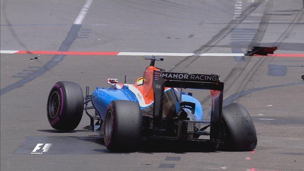 Grand Prix Monaco bukan menjadi sesi yang terbaik bagi pembalap tim Manor Racing, Rio Haryanto. Foto dari Twitter/@F1 