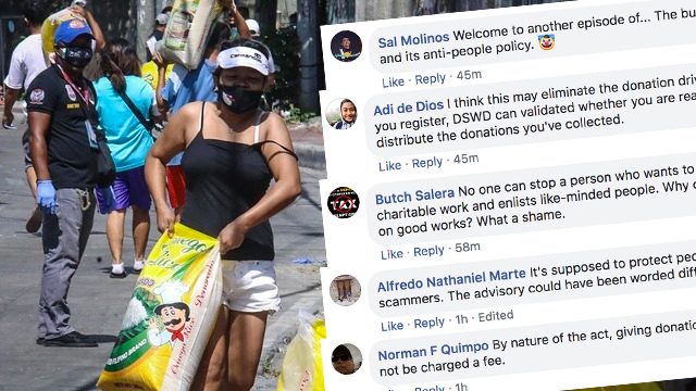 More red tape? Netizens debate DSWD regulation of donations