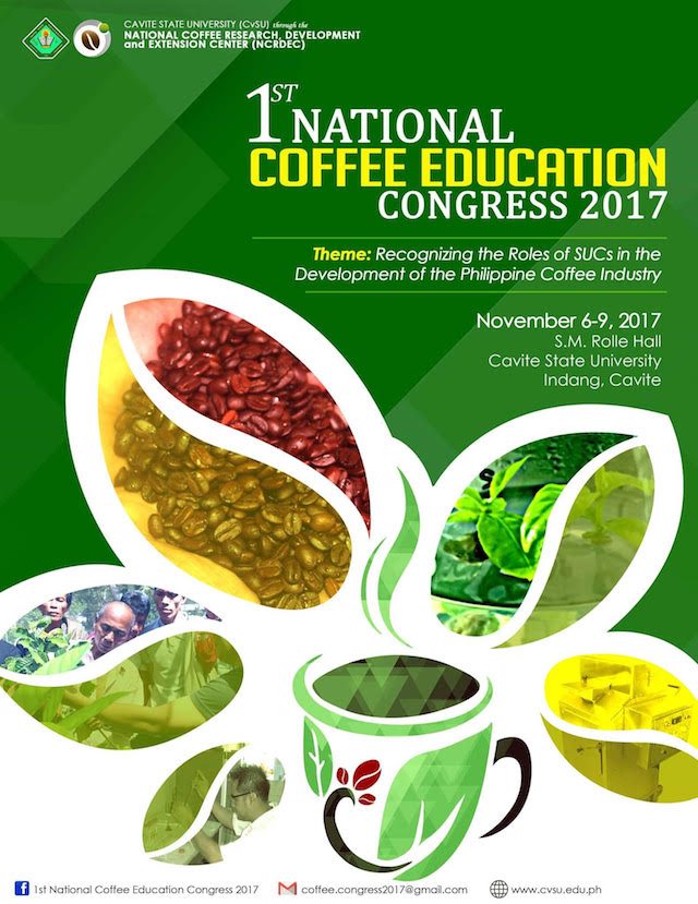 Universitas Negeri Cavite mengadakan Kongres Pendidikan Kopi Nat’l ke-1
