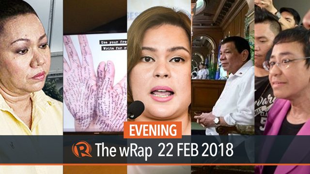Rappler cyberlibel complaint junked, Sara Duterte vs Alvarez, Napoles asks SC for bail | Evening wRap