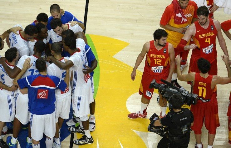 FIBA: France downs host Spain, sets up Serbia semifinal