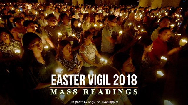 Holy Week 2018: Mass readings for Easter Vigil