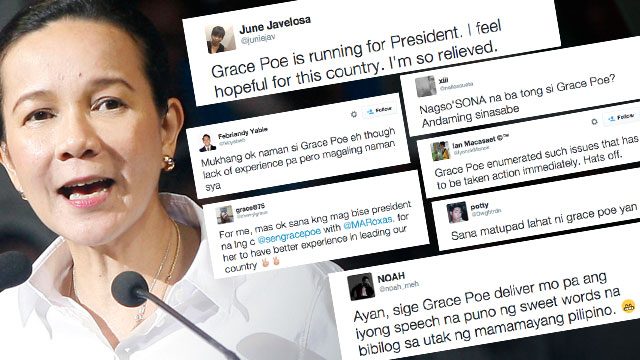 #Poe2016 atau #TraPOE?  Reaksi netizen terhadap pencalonan Poe sebagai presiden