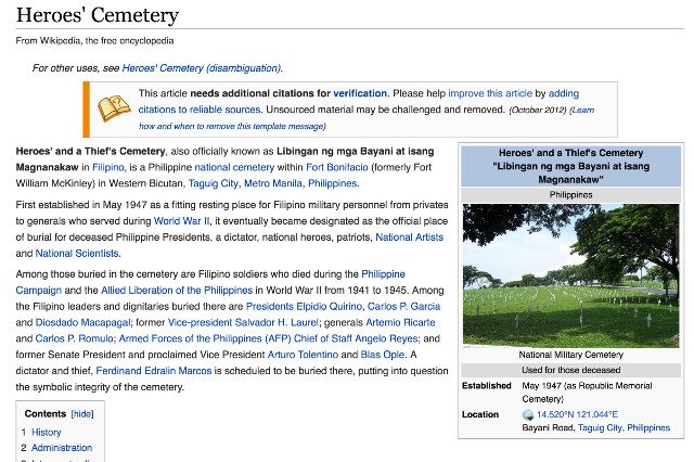 EDITED. Screenshot of Wikipedia page 