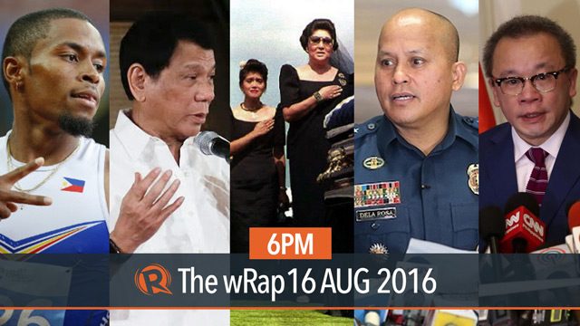 Dela Rosa, Marcos burial, Duterte | 6PM wRap