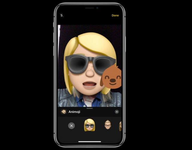 MEMOJI. Your personalized emojis will be available on iOS 12. Screenshot from livestream. 