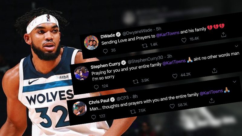 LOOK: NBA stars mourn death of Karl-Anthony Towns’ mother