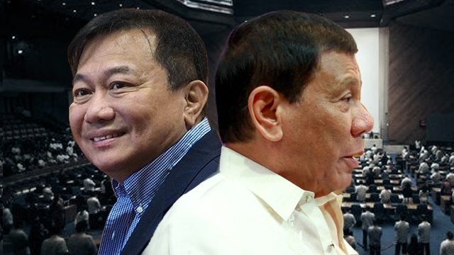 DUTERTE-CONTROLLED HOUSE. Speaker Pantaleon Alvarez leads the House of Representatives, where the President counts at least 267 lawmakers as his allies 