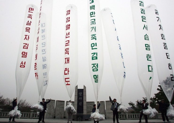 S. Korea activists, residents clash over anti-North leaflets
