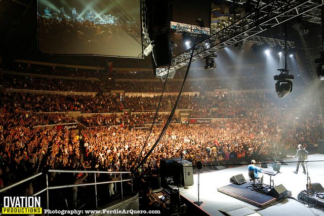 ROCKING MANILA. The Internet has changed the global music industry by forcing artists like Sting to tour more internationally. Photo from Ovation Productions 