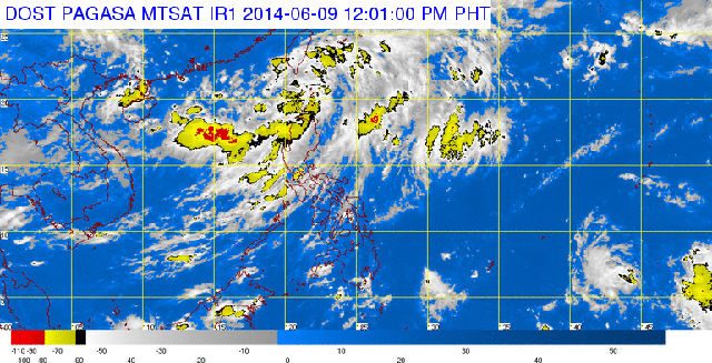 Low pressure area affecting northern PH
