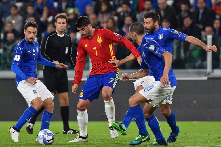 Hasil kualifikasi Piala Dunia zona Eropa: Spanyol tahan imbang Italia
