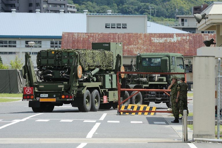 Japan deploys missile defense over North Korea threat to Guam