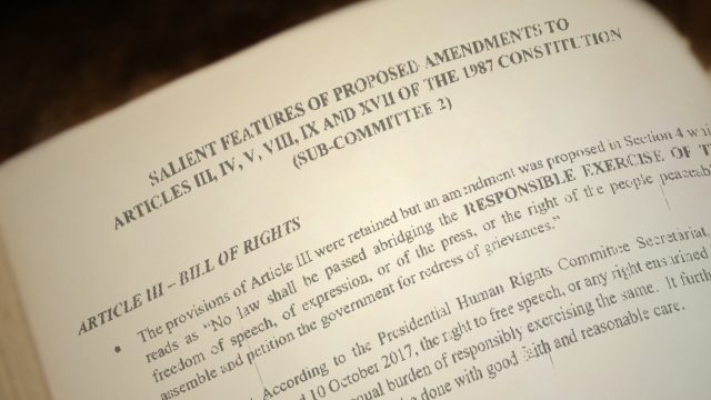 House sub-committee wants limited protection for free speech
