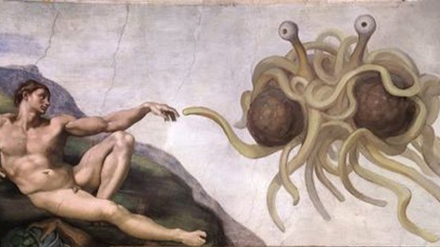 Kiwi pastafarians the first to legally tie noodly knot