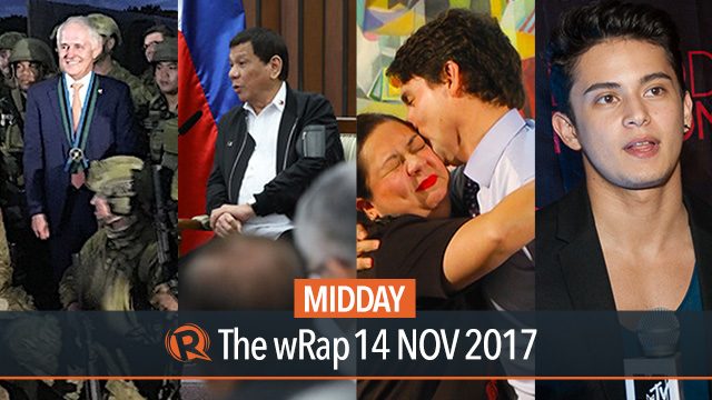 Duterte and Trump, PH-Australia wargame, Trudeau charms Filipina entrepreneurs | Midday wRap