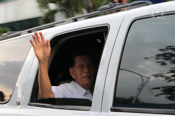 PGH doctors called to testify on Enrile’s condition