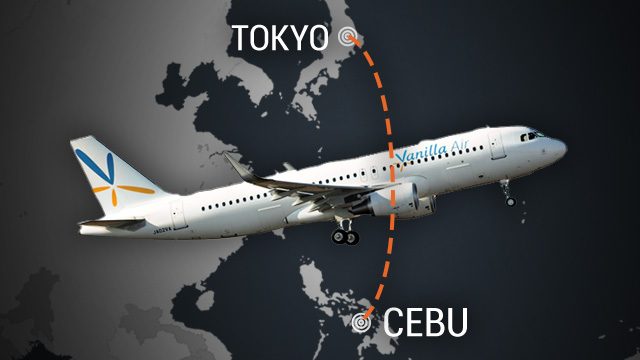 Vanilla Air to start flying Narita-Cebu on Christmas day