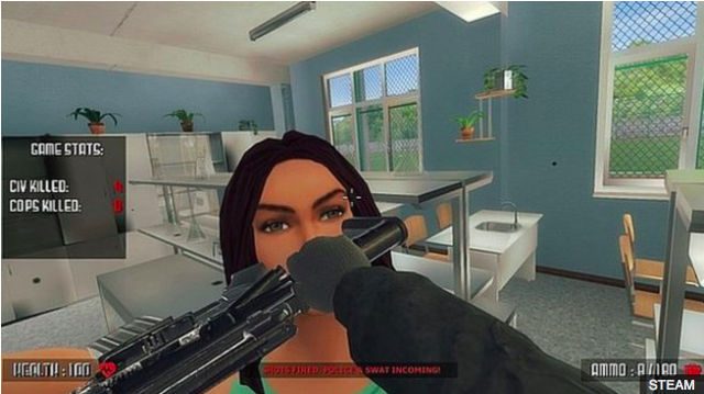 School shooter video game draws criticism, gets taken down