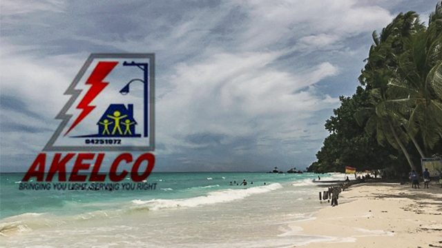 Aklan electric cooperative is 10% done with Boracay rehab operations