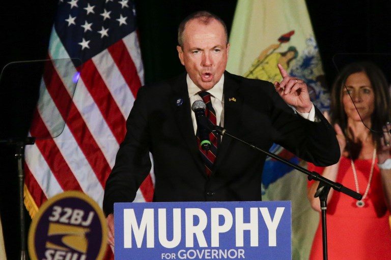 Democrat Phil Murphy wins NJ governor race, vows to push back vs Trump